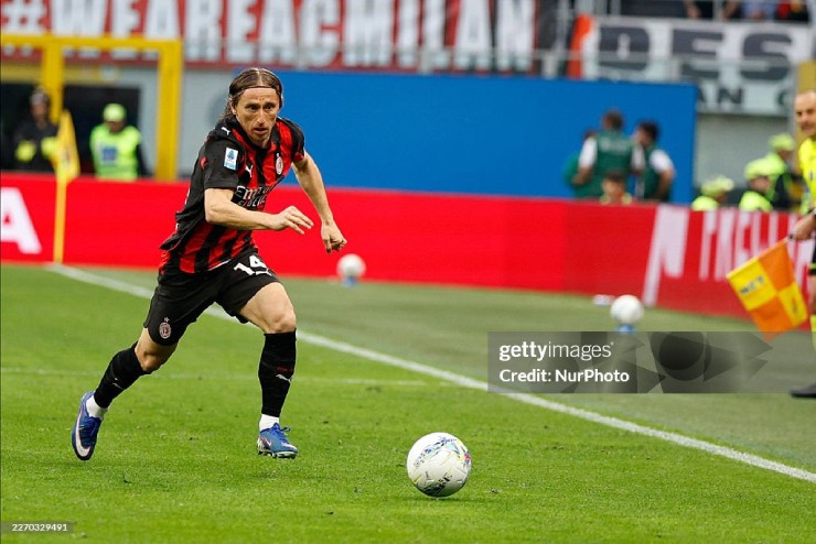 Modric bất lực nhìn Milan thảm bại trên sân nhà