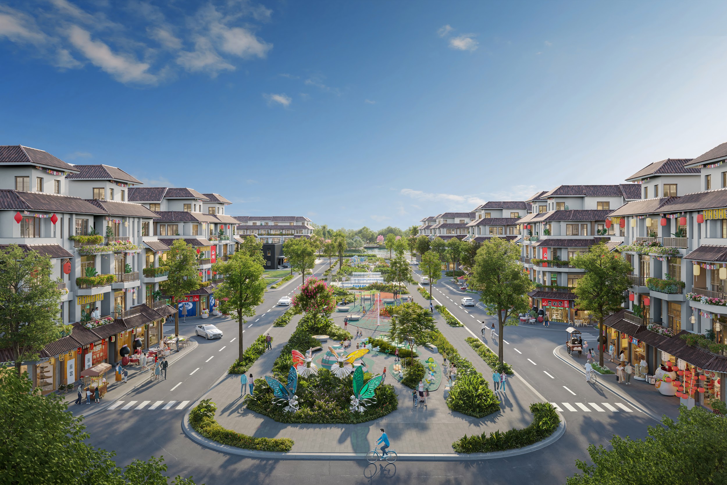 Heragon City đón đầu làn sóng dịch chuyển đô thị về phía sông Mã.