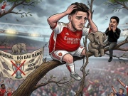 "Chú voi" Arsenal sắp rơi khỏi ngọn cây, đếm ngày dâng chức vô địch Ngoại hạng Anh