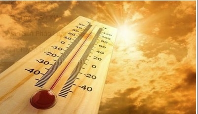 Thời tiết hôm nay 12/4: Nắng nóng đặc biệt gay gắt, nhiều nơi trên 40°C - 1