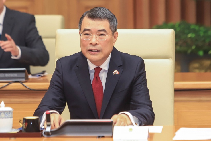 Thủ tướng Lê Minh Hưng chủ trì Lễ đón Thủ tướng Slovakia thăm Việt Nam - 11