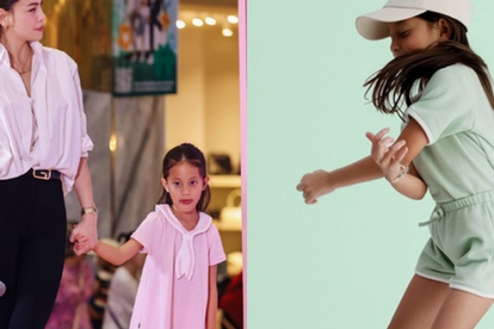 Đôi chân dài của Lisa - con gái Hồ Ngọc Hà gây chú ý