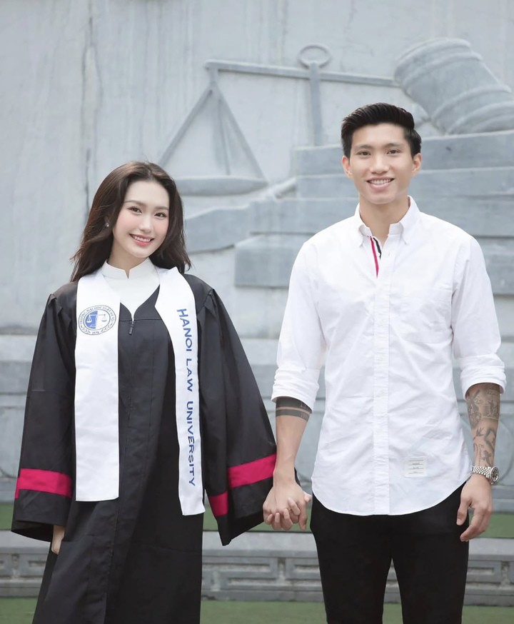 Bà xã cầu thủ Đoàn Văn Hậu: Từng lọt top 10 Hoa hậu Việt Nam, học vấn nổi bật - 3