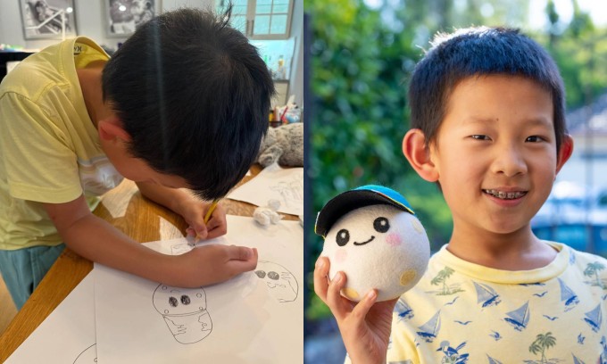 Lucas Ye thiết kế Rise, vật chỉ báo không trọng lực của nhiệm vụ Artemis II. Ảnh: Freelancer