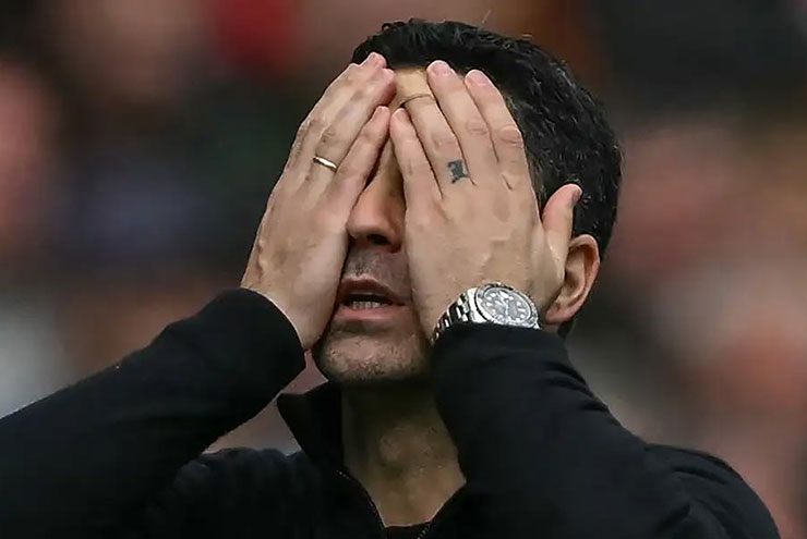 Arsenal đã sa sút dưới thời Arteta từ tháng 3 đến nay