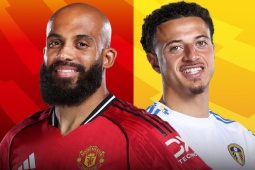 Trực tiếp bóng đá MU - Leeds: "Derby hoa hồng" hứa hẹn căng thẳng (Ngoại hạng Anh)