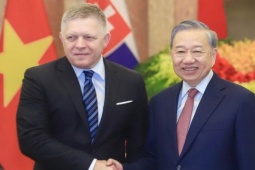 Tổng Bí thư, Chủ tịch nước Tô Lâm tiếp Thủ tướng Slovakia Robert Fico