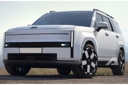 Hyundai SantaFe thế hệ mới tiếp tục có thêm ảnh phác thảo