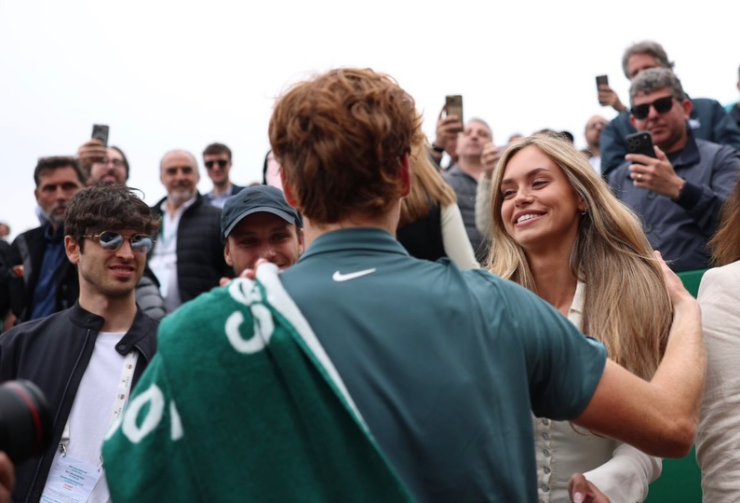 Sinner vốn kín tiếng nhưng lần này không ngại công khai chuyện tình cảm với&nbsp;Laila Hasanovic