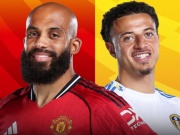 Trực tiếp bóng đá MU - Leeds: "Derby hoa hồng" hứa hẹn căng thẳng (Ngoại hạng Anh)