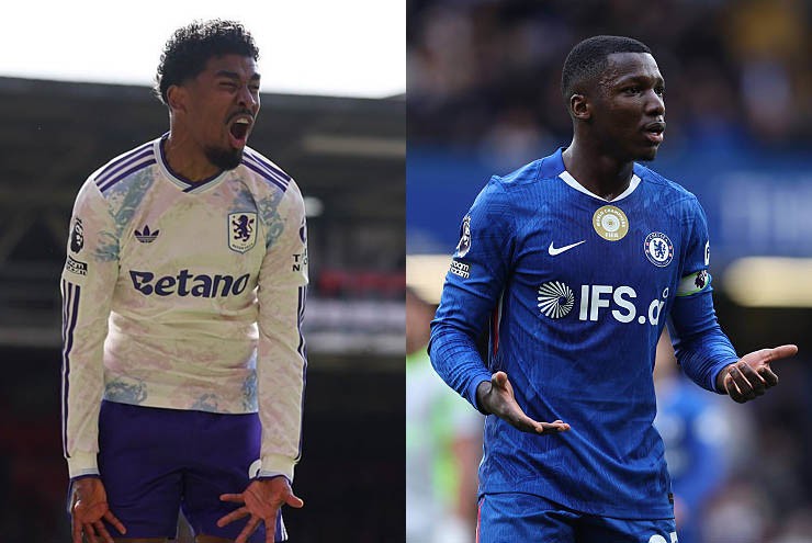 Aston Villa và Chelsea đều không thắng ở vòng 32 Ngoại hạng Anh