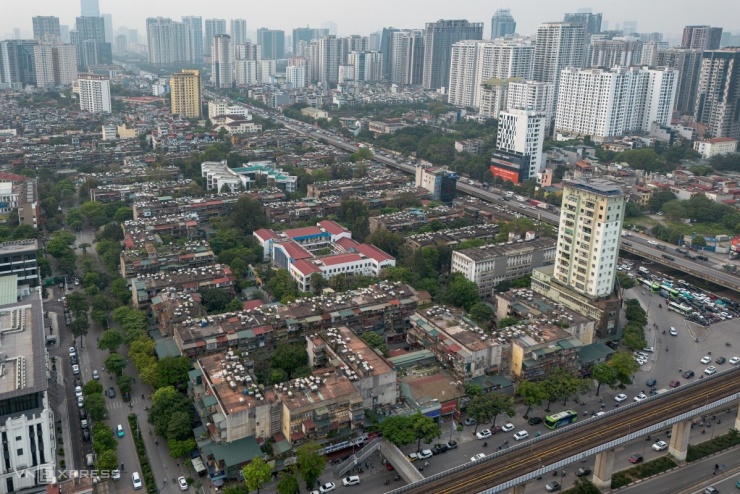 Hiện trạng Khu tập thể Thanh Xuân Bắc được đề xuất cải tạo - 1