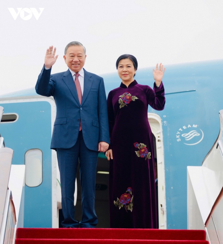 Tổng Bí thư, Chủ tịch nước Tô Lâm tới Bắc Kinh bắt đầu các hoạt động thăm cấp Nhà nước Trung Quốc - 1