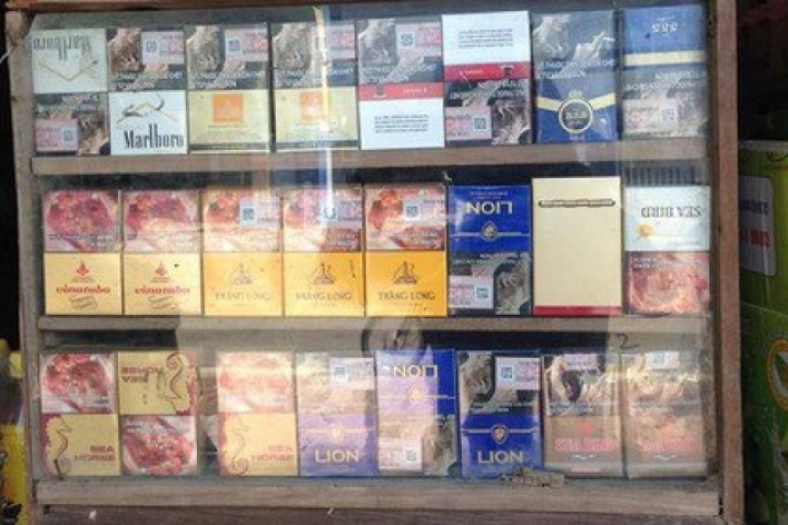 Từ 15/5, trưng bày quá một bao thuốc lá, điểm bán lẻ có thể bị phạt tới 5 triệu đồng