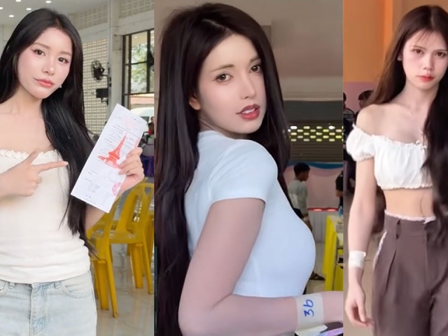 Dàn mỹ nhân chuyển giới 'đổ bộ' ngày khám nghĩa vụ quân sự ở Thái Lan