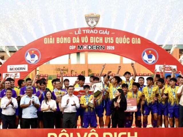 U15 Hà Nội hạ Thể Công Viettel, lần đầu vô địch quốc gia