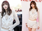 Lisa diện váy ngắn, quẩy hết mình ở Coachella