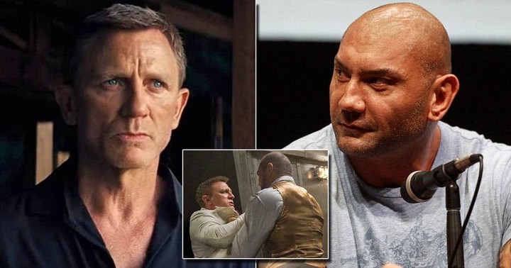Daniel Craig khiến Dave Bautista vỡ mũi khi đóng phim