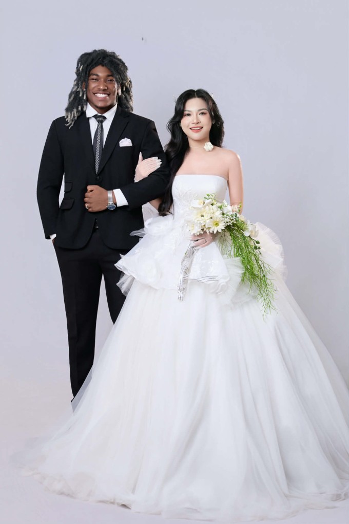 Mai và Brayan Prince. Ảnh: NVCC