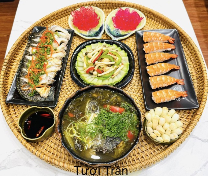 Những mâm cơm nhà 'đẹp như ở tiệm' của mẹ đảm Hà Nội - 11