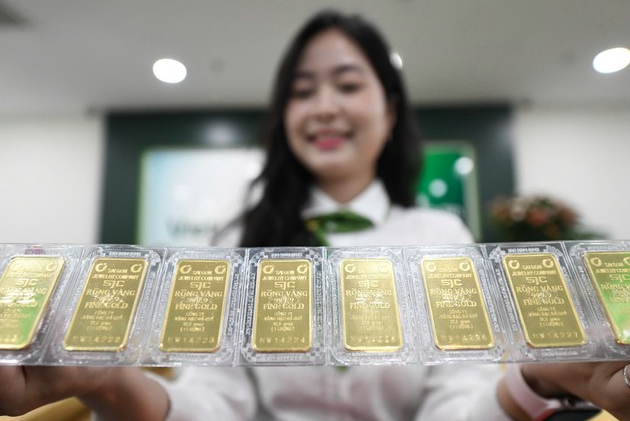 Giá vàng hôm nay, ngày 14/4, tăng mạnh giá vàng miếng và giá vàng nhẫn.