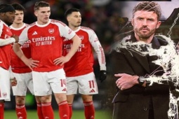 Arsenal khó "cân" nổi Cúp C1 lẫn Ngoại hạng Anh, Carrick "rơi mặt nạ" ở MU? (Clip 1 phút)