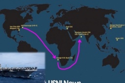 Tiến vào Trung Đông, tại sao tàu sân bay Mỹ phải 'né' Biển Đỏ?