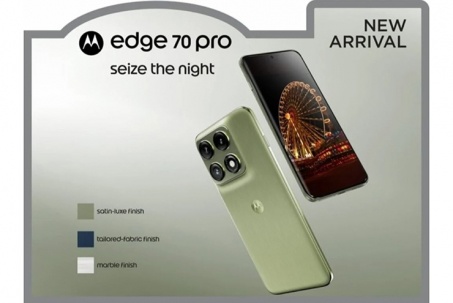 Motorola tiếp tục “chơi màu” với Edge 70 Pro phiên bản mới