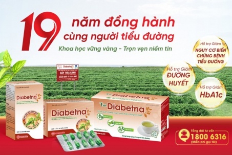 Diabetna 19 năm đồng hành cùng người tiểu đường: Khoa học vững vàng - Trọn vẹn niềm tin