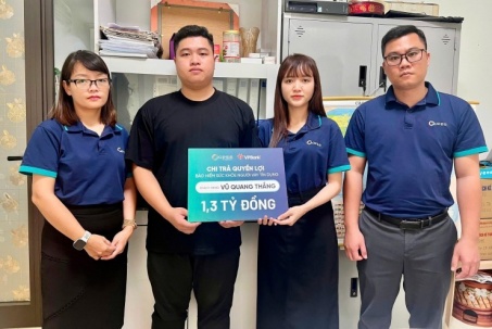 OPES chi trả 1,3 tỷ đồng bảo hiểm cho chủ doanh nghiệp tại Hải Phòng