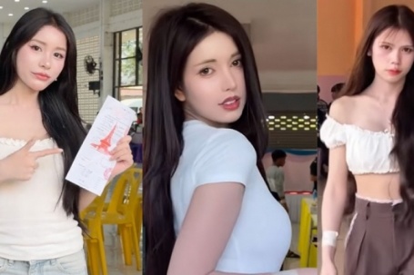Dàn mỹ nhân chuyển giới 'đổ bộ' ngày khám nghĩa vụ quân sự ở Thái Lan