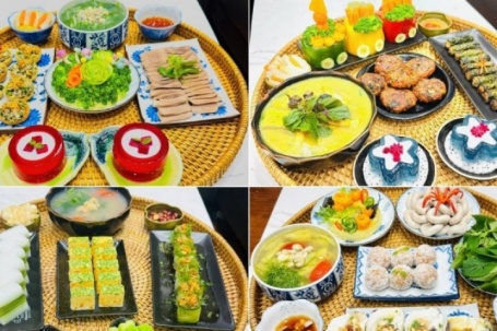 Những mâm cơm nhà 'đẹp như ở tiệm' của mẹ đảm Hà Nội