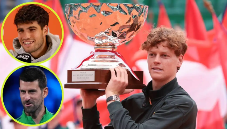 Những đối thủ lớn nhất, Alcaraz, Djokovic cũng gửi tặng Sinner những lời thán phục