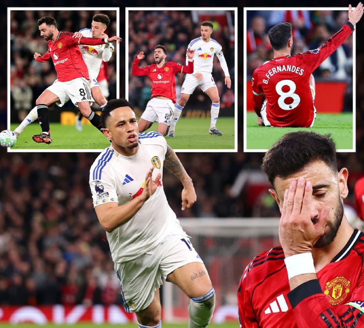 Tình huống Fernandes "ăn vạ" trước khi MU thủng lưới bàn thứ 2