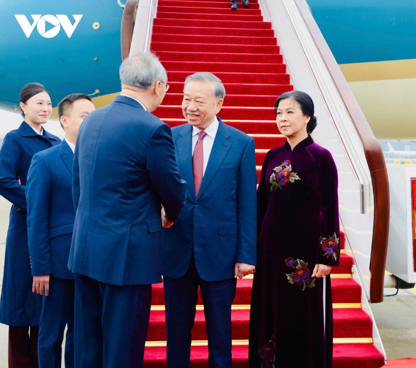 Tổng Bí thư, Chủ tịch nước Tô Lâm tới Bắc Kinh bắt đầu các hoạt động thăm cấp Nhà nước Trung Quốc - 2