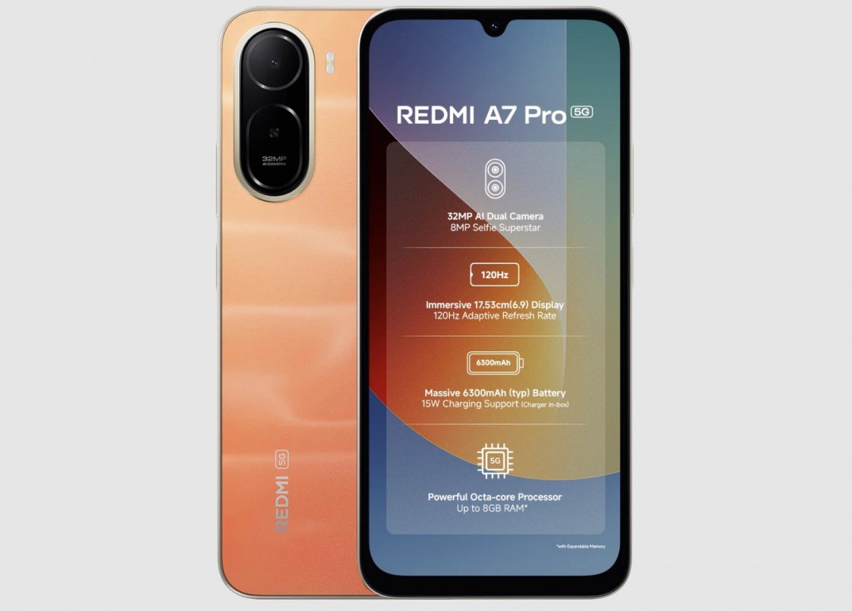 Xiaomi Redmi A7 Pro 5G có giá phải chăng.