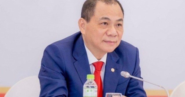 Cổ phiếu thăng hoa, tài sản tỷ phú Phạm Nhật Vượng thêm 1,1 tỷ USD sau 1 ngày