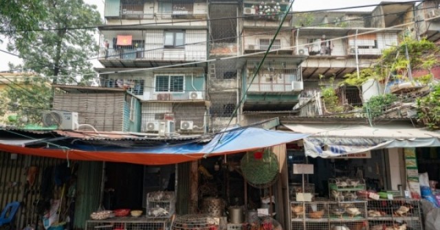 Hiện trạng Khu tập thể Thanh Xuân Bắc được đề xuất cải tạo