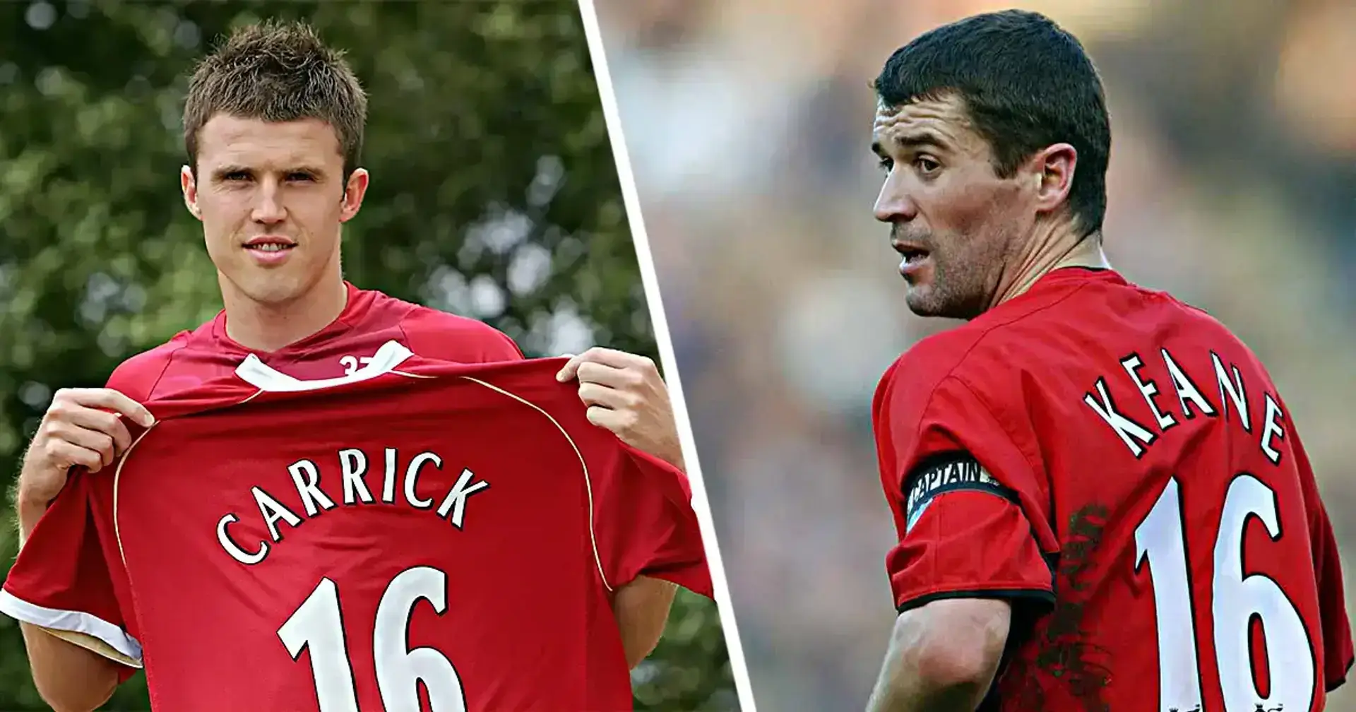 Carrick từng được đưa về để thay thế Roy Keane