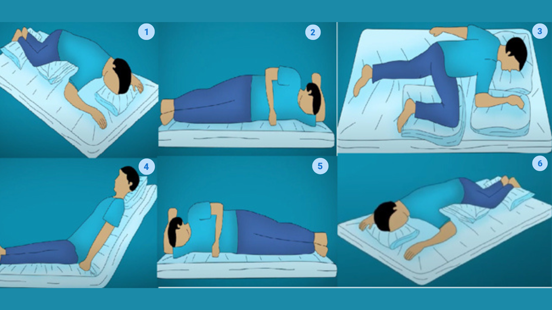 Ảnh minh họa: Một vài tư thế giúp dễ thở, ngủ ngon cho người bị đàm ho khó thở