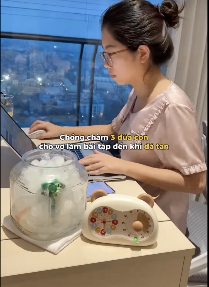 Nhiều bạn trẻ hào hứng với trào lưu "học đến khi đá tan".