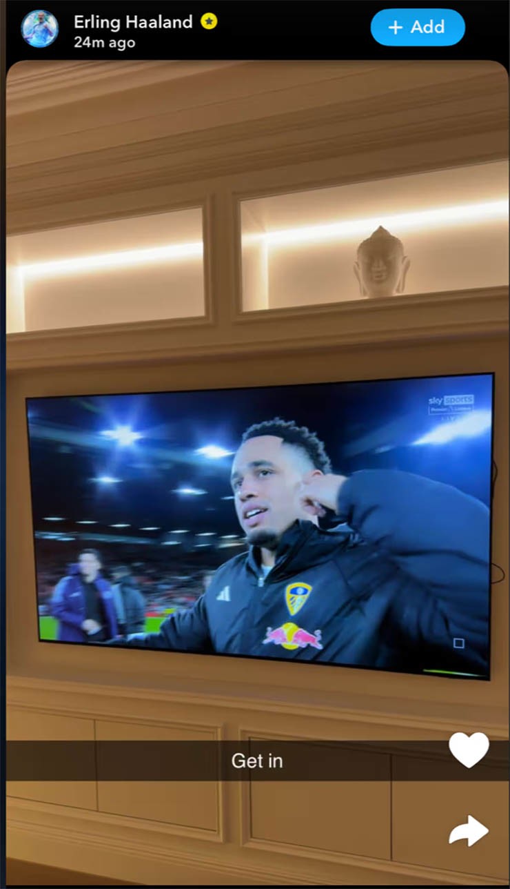 Haaland vui mừng khi MU thua trận