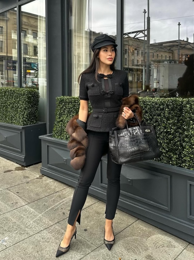 Ảnh sao 15/4: 'Công chúa hàng hiệu' Tiên Nguyễn xách túi tiền tỷ ở Thụy Sĩ - 2