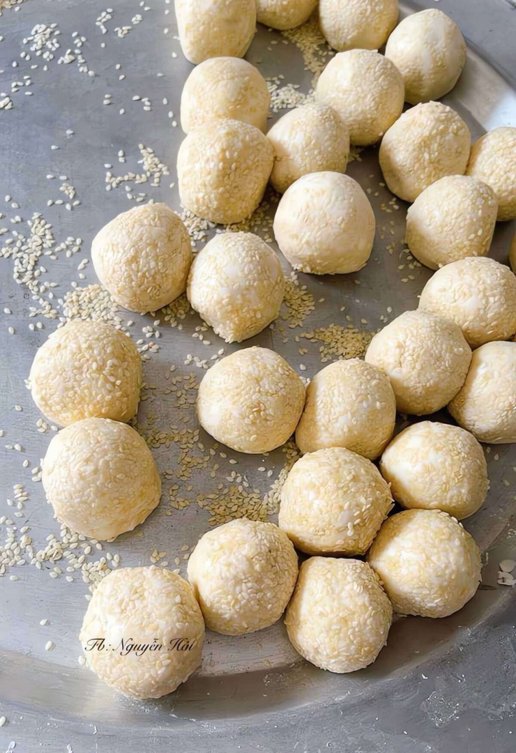 Mách bạn cách làm bánh rán lúc lắc giòn thơm vàng ruộm, nhìn đẹp, ăn mê - 4