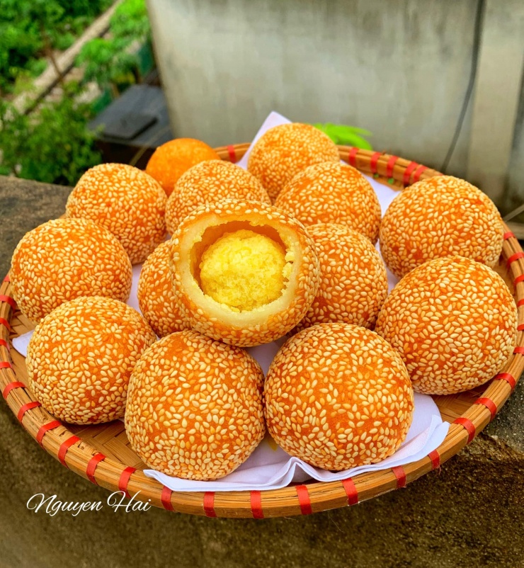 Mách bạn cách làm bánh rán lúc lắc giòn thơm vàng ruộm, nhìn đẹp, ăn mê - 7