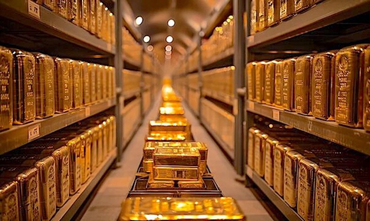 Giá vàng thế giới tăng mạnh nhất trong tháng 4 (ảnh minh họa).