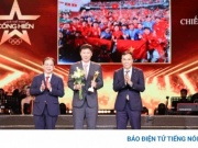 Đình Bắc và U22 Việt Nam được vinh danh ở Giải thưởng cống hiến lần thứ 20