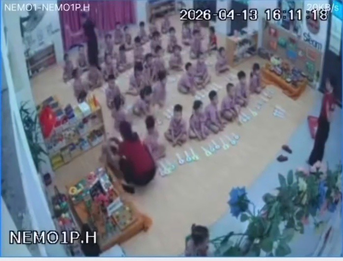 Hình ảnh sự việc được cắt từ clip