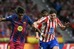 Barcelona thua đau Atletico Madrid: "Cánh én" Yamal không làm nên mùa xuân