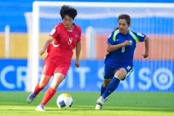 Video bóng đá nữ U20 Triều Tiên - Hàn Quốc: Siêu phẩm "đại bác", thẳng tiến chung kết (Giải châu Á)